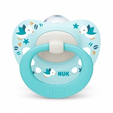 NUK Signature Silicone Soother 0-6 m with sterilizing box