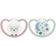 NUK Space Night Soother 6-18 m Sheep