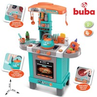 Buba Kids Kitchen Set with kettle blue
