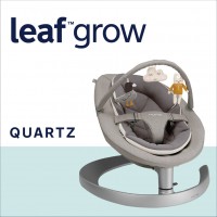 Nuna Шезлонг Leaf  Grow с играчки, Quartz