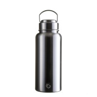One Green  insulated epic bottle thermal 1 litre, silver