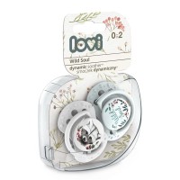 Lovi Silicone Dynamic Soother 2 pcs Wild Soul, boy