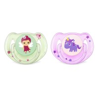 PHILIPS-AVENT Orthodontic pacifiers 6-18m Fairies