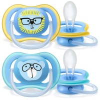 Philips Avent Ultra Air pacifier 18+m, Boy Lion