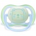 Philips Avent Залъгалки Ultra Air Night с кутия за стерилизация 0-6m, за момче
