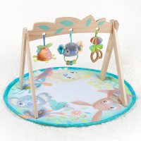 Playgro Активна гимнастика с дървена арка Fauna Friends Playgro Активна гимнастика с дървена арка Fauna Friends
