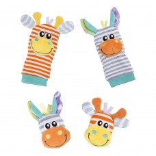 Playgro Hands and Feet Jungle Friends Rattles