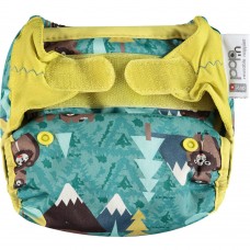 Close Parent Pop-in Single Printed Reusable Nappy Wrap Bear Close Parent Pop-in Single Printed Reusable Nappy Wrap Bear
