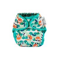 Close Parent Single Printed Reusable Popper Nappy +bamboo Red Panda Close Parent Single Printed Reusable Popper Nappy +bamboo Red Panda