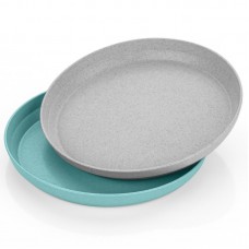 Reer Growing plates 2 pieces set, blue and grey