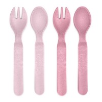 Reer Growing Cutlery 2 pieces, pink Reer Growing Cutlery 2 pieces, pink