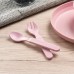 Reer Growing Cutlery 2 pieces, pink