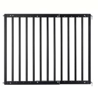 Reer Wall-mounted gate, assembly kit, 63-106 cm, black