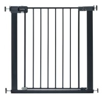 Safety 1st Универсална метална предпазна преграда за врати и стълби, черна