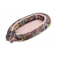 Sensillo Waffle Baby Nest, Boho dusty rose