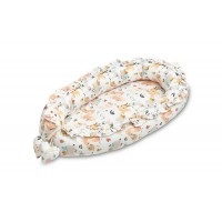 Sensillo Velvet Baby Nest, picnic peach