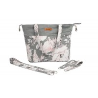 Sensillo Кадифена чанта за количка, божури