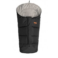 Sensillo Winter Footmuff Combi 3 in 1, black-grey