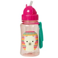 Skip * Hop Детска бутилка със сламка Zoo Лама Skip * Hop Детска бутилка със сламка Zoo Лама