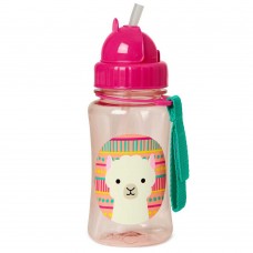 Skip * Hop Детска бутилка със сламка Zoo Лама