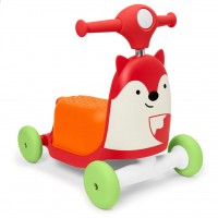 Skip Hop Zoo 3 In 1 Ride On Toy Foxy