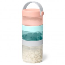 Skip Hop Grab & Go Baby Food Storage Tower, coral