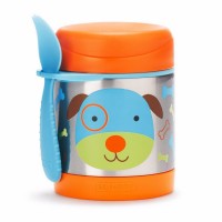 Skip * Hop Zoo Insulated Little Kid Food Jar, Dog