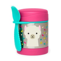 Skip * Hop Zoo Insulated Little Kid Food Jar, Lama