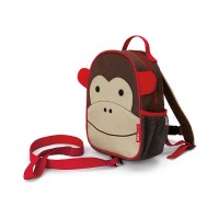 Skip * Hop Zoo Safety Harness Backpack Monkey