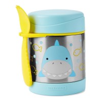 Skip * Hop Zoo Insulated Little Kid Food Jar, Shark