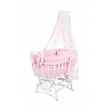Tahterevalli Culle Wooden Crаdle pink Tahterevalli Culle Wooden Crаdle pink
