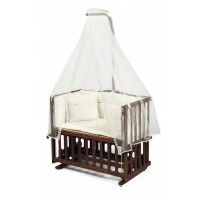 Tahterevalli Дървено легло - люлка Duo орех Tahterevalli Дървено легло - люлка Duo орех