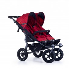TFK Twin stroller Twin Adventure 2 Tango red