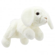 The Puppet Company Hand Puppets Rabbit white