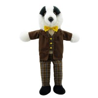 The Puppet Company Hand Puppets Dressed Animals Badger