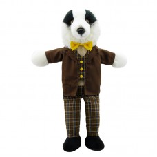 The Puppet Company Hand Puppets Dressed Animals Badger