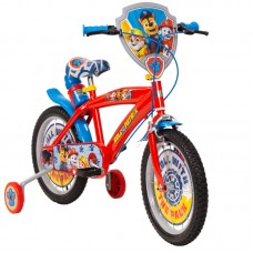 Toimsa Детски велосипед с помощни колела Paw Patrol Boy, 16 инча red