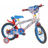 Toimsa Детски велосипед с помощни колела Bugs Bunny, 16 инча