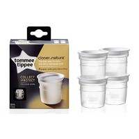 Tommee Tippee Milk storage pots, 4 pcs.