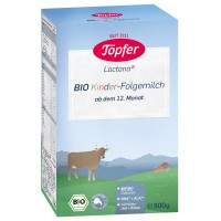 Topfer Преходно Био мляко Lactana® Bio Kinder  - 12 месеца +