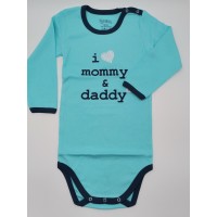 Topolino Bodysuit I love mommy and Daddy