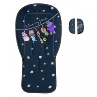 Tris and Ton Maxi подложка за количка принт Приятели