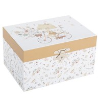 Trousselier Musical Box Cat in Meadow