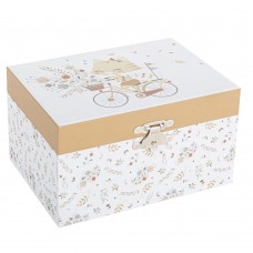 Trousselier Musical Box Cat in Meadow