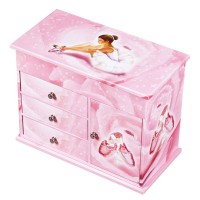 Trousselier Chest of Drawers with Music Ballerina Trousselier Chest of Drawers with Music Ballerina