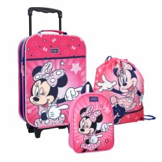 Vadobag Trolley suitcase 3 in 1 Minnie Mouse