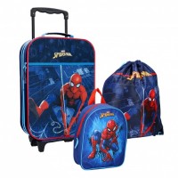 Vadobag Trolley suitcase 3 in 1 Spiderman