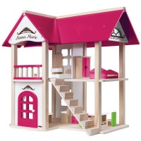 Woody Дървена къща за кукли Анна Мария