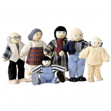 Woody Farm Family Dolls