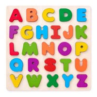 Woody Wooden Puzzle English alphabet capital letter